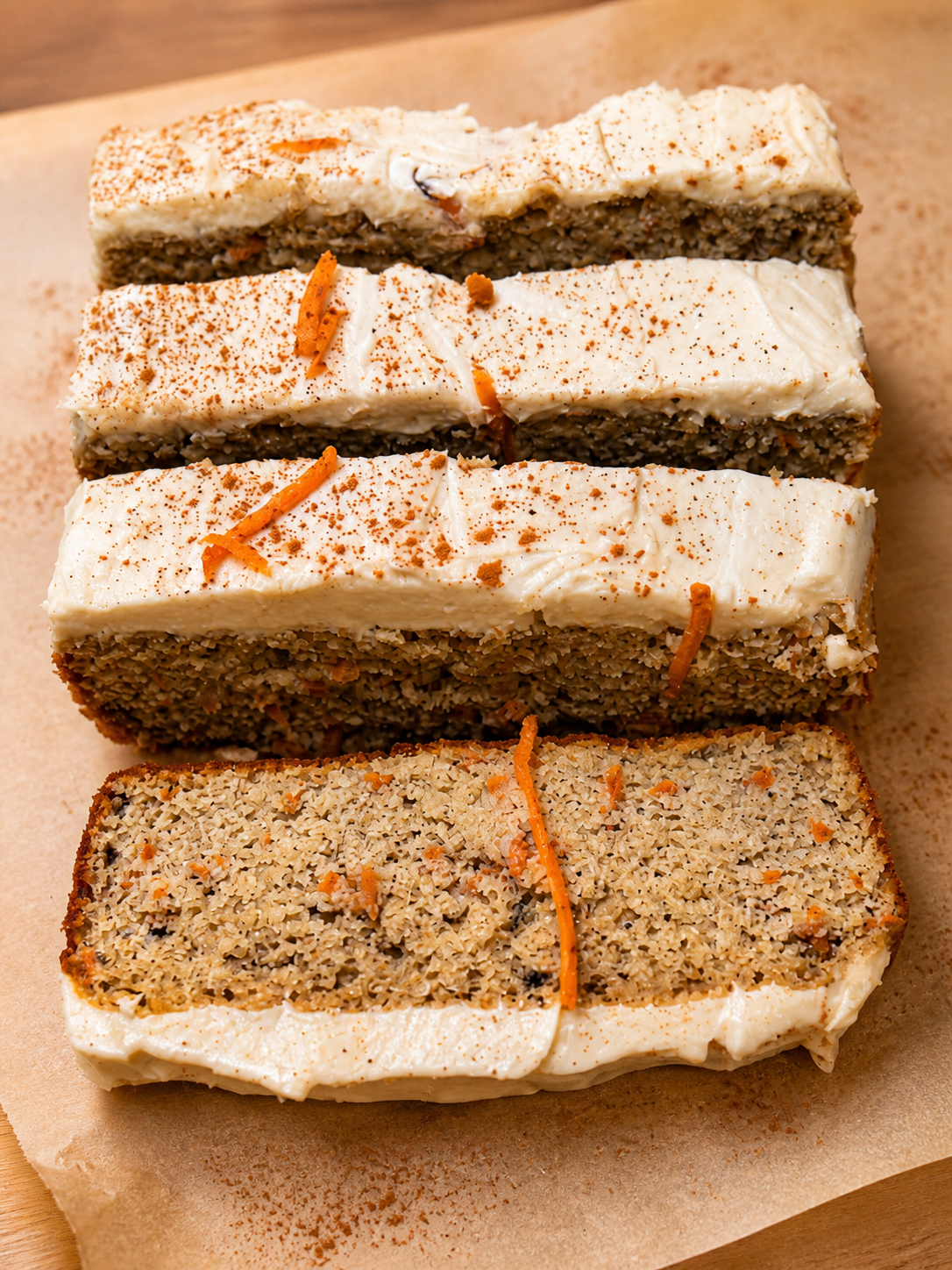 Flex Fuel Carrot Cake