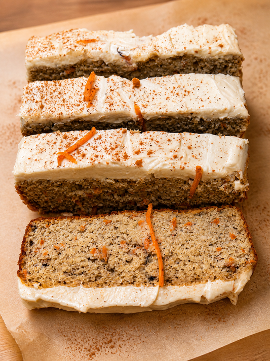 Flex Fuel Carrot Cake